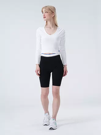 HUGO | Langarmshirt DARIMINA Cropped Fit | 